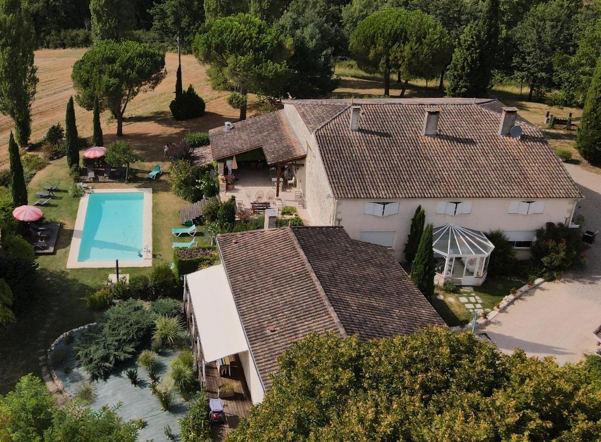 Les Tamaris Bed and Breakfast Castelnau-sur-Gupie Buitenkant foto
